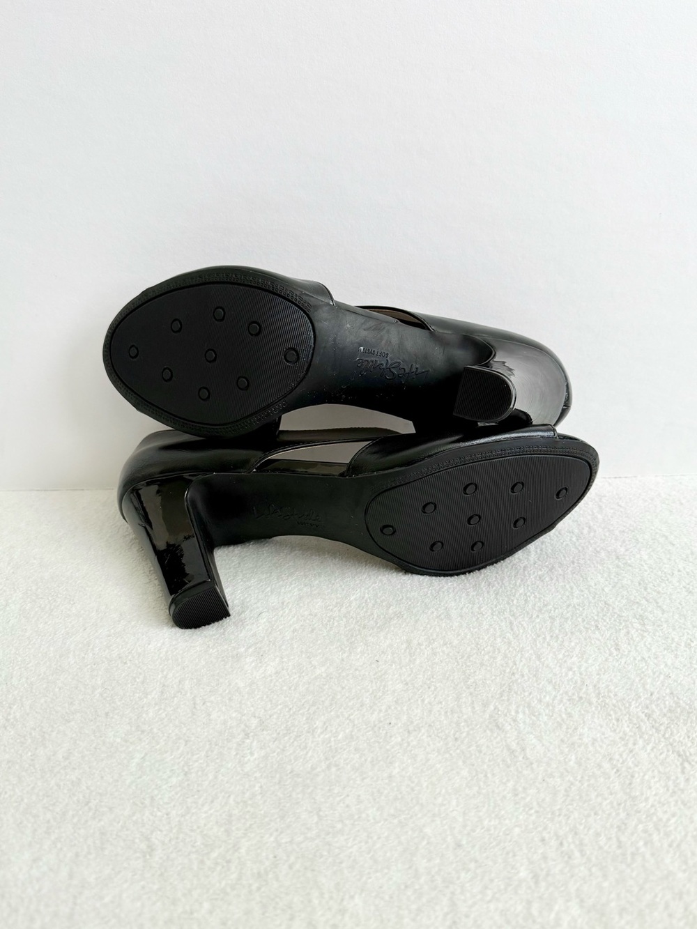 LifeStride Black Peep Toe Block Heel Pumps Women’s 11 Classic Comfort Office - Picture 6 of 9
